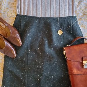 Albert Nipon Tweed Pencil Career Professional